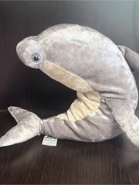 Jellycat Valentino Hammerhead Shark Plush | Retired Gray Velvet